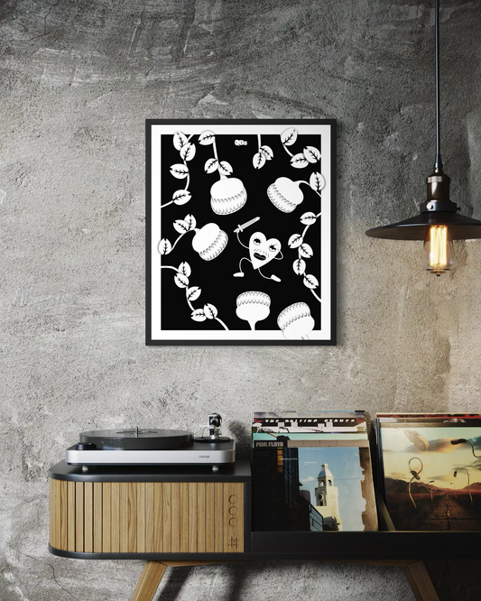 OVERPOWERED - QBs artprint