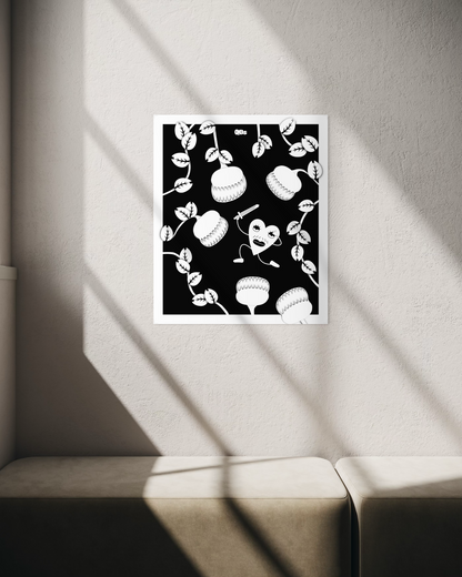 OVERPOWERED - QBs artprint