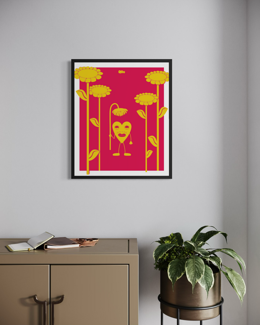 GREENER GRASS - QBs artprint