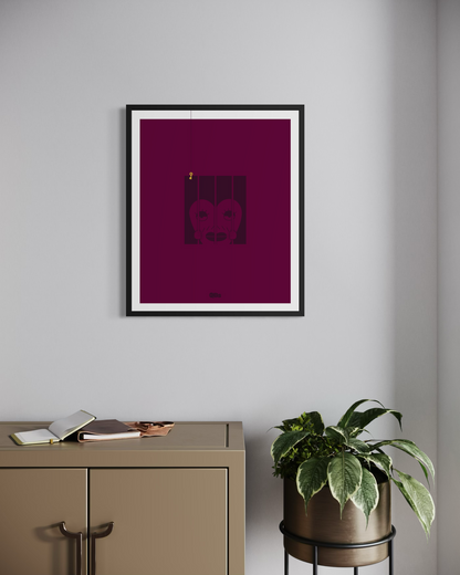 GET OUT - QBs artprint