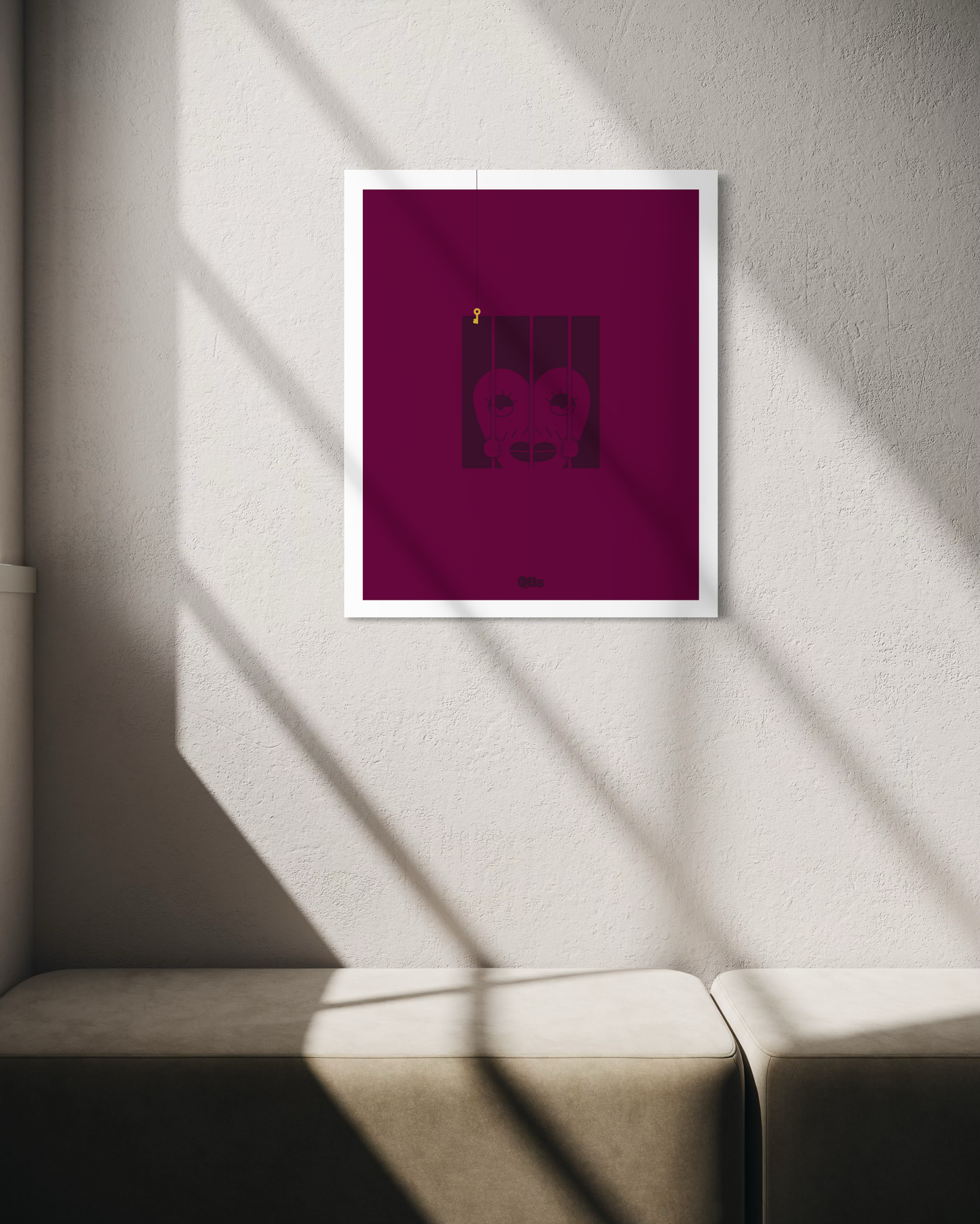 GET OUT - QBs artprint